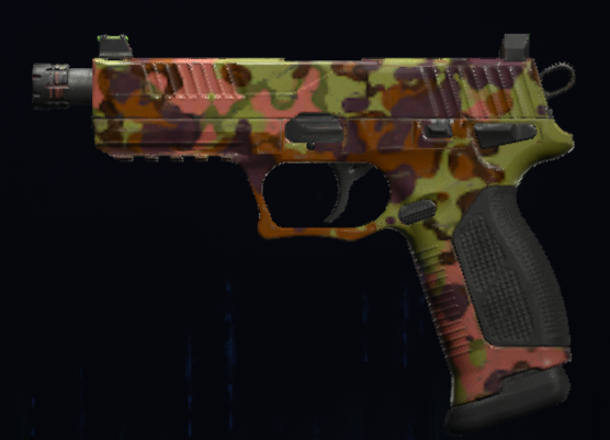 Rendu du camouflage Automne sur Jäger 45